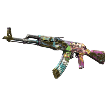 Souvenir AK-47 | B the Monster (Battle-Scarred)