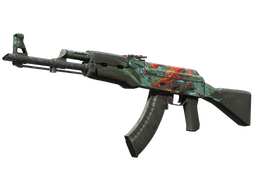 StatTrak™ AK-47 | Aquamarine Revenge (Battle-Scarred)