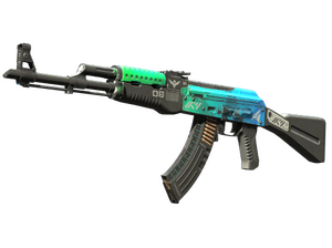 Souvenir AK-47 | Ice Coaled (Field-Tested)