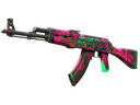 StatTrak™ AK-47 | Neon Revolution (Battle-Scarred)