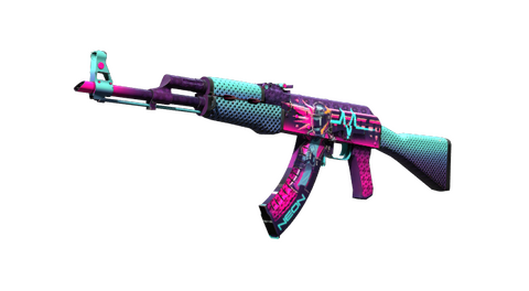 StatTrak™ AK-47 | Neon Rider (Minimal Wear)