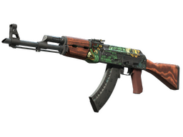 StatTrak™ AK-47 | Fire Serpent (Battle-Scarred)