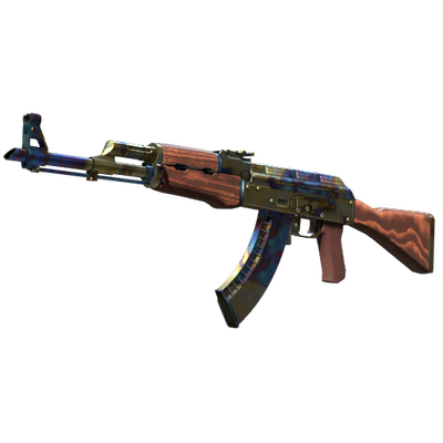 Miniatura de StatTrak™ AK-47 | Case Hardened (Field-Tested)