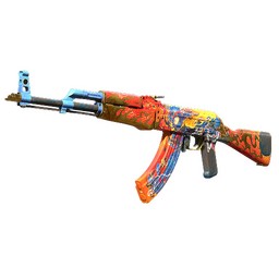 Souvenir AK-47 | Consequence of the Jinn (Minimal Wear)
