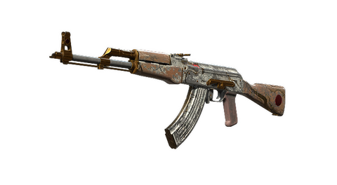 StatTrak™ AK-47 | Crane Flight (Battle-Scarred)