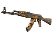 StatTrak™ AK-47 | Searing Rage (Battle-Scarred)