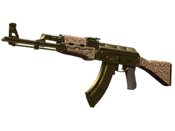 Souvenir AK-47 | Gold Arabesque (Field-Tested)