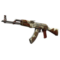 Souvenir AK-47 | Nouveau Rouge (Battle-Scarred)