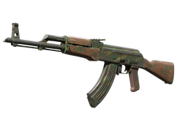 AK-47 | Jungle Spray (Battle-Scarred)