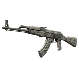 Souvenir AK-47 | VariCamo Grey (Battle-Scarred)