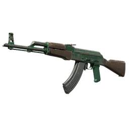 Souvenir AK-47 | Wintergreen (Battle-Scarred)