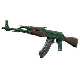 Souvenir AK-47 | Wintergreen (Field-Tested)