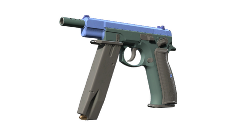 CZ75-Auto | Indigo (Minimal Wear)