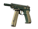 CZ75-Auto | Green Plaid (Field-Tested)