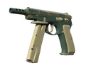 CZ75-Auto | Green Plaid (Minimal Wear)