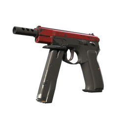 CZ75-Auto | Crimson Web (Well-Worn)