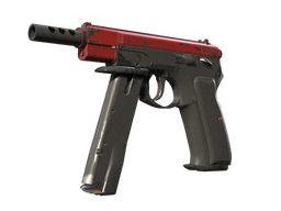 StatTrak™ CZ75-Auto | Crimson Web (Well-Worn)