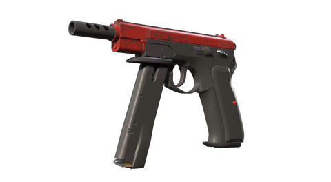 StatTrak™ CZ75-Auto | Crimson Web (Minimal Wear)