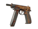 CZ75-Auto | Honey Paisley (Battle-Scarred)