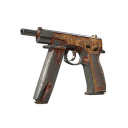 Souvenir CZ75-Auto | Honey Paisley (Battle-Scarred)