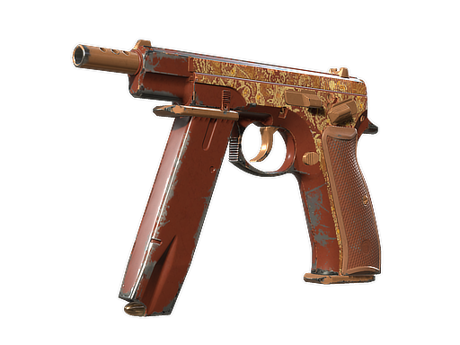 CZ75-Auto | Honey Paisley