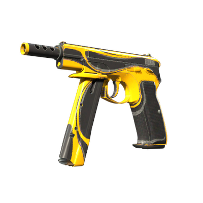 StatTrak™ CZ75-Auto | Yellow Jacket (Minimal Wear) thumbnail