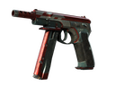 StatTrak™ CZ75-Auto | Red Astor (Battle-Scarred)