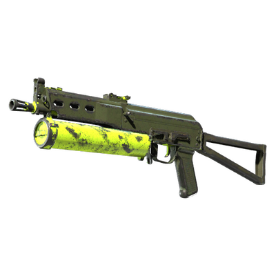 Miniatura de PP-Bizon | Chemical Green (Battle-Scarred)