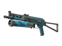 PP-Bizon | Blue Streak (Battle-Scarred)