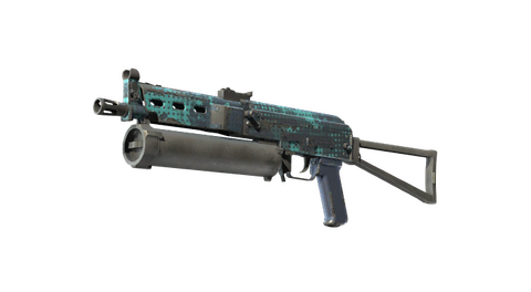 PP-Bizon | Cobalt Halftone (Field-Tested)