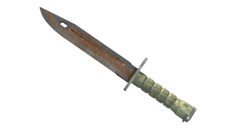 ★ Bayonet | Rust Coat (Battle-Scarred)