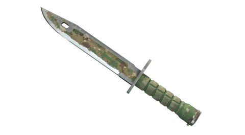 ★ StatTrak™ Bayonet | Forest DDPAT (Battle-Scarred)