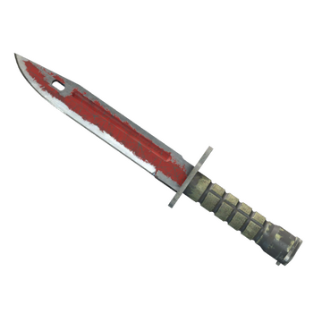 ★ StatTrak™ Bayonet | Crimson Web (Battle-Scarred)