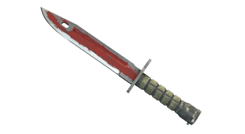 ★ Bayonet | Crimson Web (Battle-Scarred)