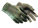 Driver Gloves | Racing Green (Battle-Scarred)
