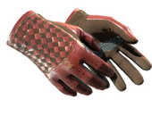 ★ Водительские перчатки | Багряный узор (Поношенное)