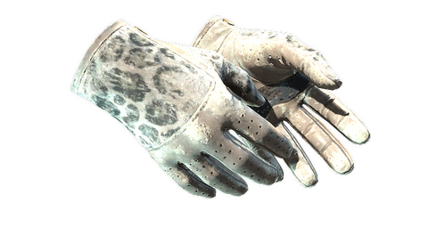 ★ Driver Gloves | Snow Leopard (Battle-Scarred)