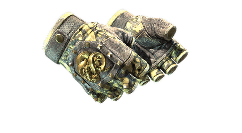 ★ Broken Fang Gloves | Yellow-banded (Battle-Scarred)