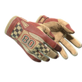 ★ Sport Gloves | Red Racer (Well-Worn)