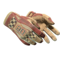 ★ Sport Gloves | Red Racer (Battle-Scarred)