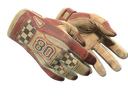 Sport Gloves | Red Racer (Battle-Scarred)