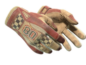 ★ Sport Gloves | Red Racer (Battle-Scarred)