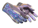 Sport Gloves | Violet Beadwork (Well-Worn)