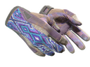 Sport Gloves | Violet Beadwork (Battle-Scarred)