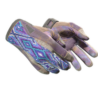 ★ Sport Gloves | Violet Beadwork (Battle-Scarred)