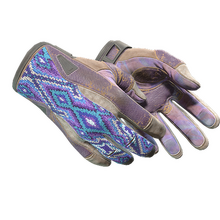 ★ Sport Gloves | Violet Beadwork (Battle-Scarred)