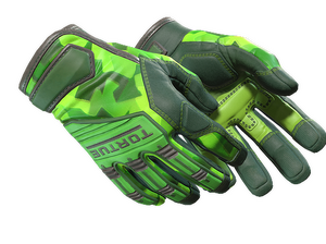 ★ Specialist Gloves | Lime Polycam (Minimal Wear)