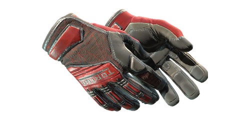 ★ Specialist Gloves | Crimson Web (Minimal Wear)