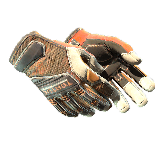 ★ Specialist Gloves | Tiger Strike (Well-Worn)