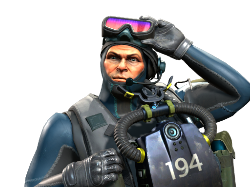 Cmdr. Frank 'Wet Sox' Baroud SEAL Frogman